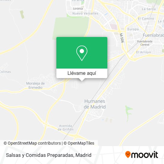 Mapa Salsas y Comidas Preparadas