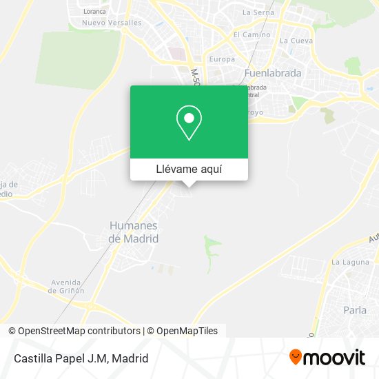 Mapa Castilla Papel J.M