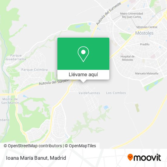 Mapa Ioana María Banut