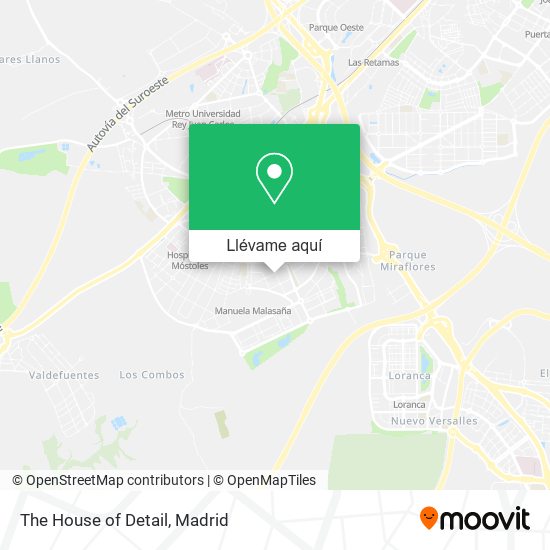 Mapa The House of Detail