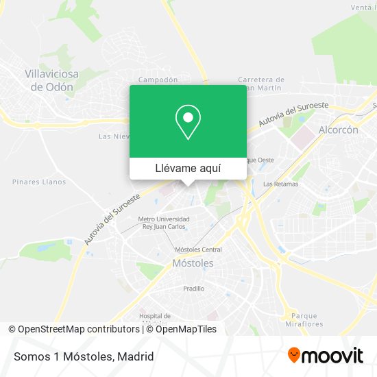 Mapa Somos 1 Móstoles