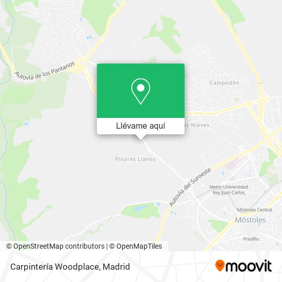 Mapa Carpintería Woodplace