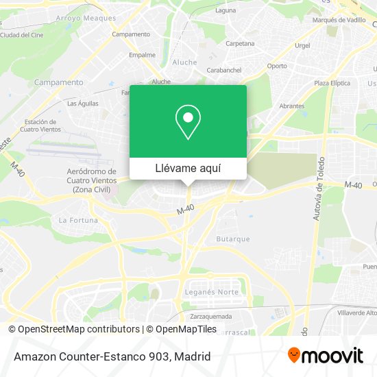 Mapa Amazon Counter-Estanco 903