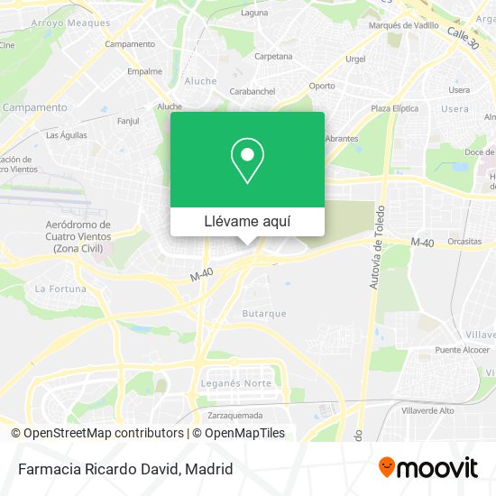 Mapa Farmacia Ricardo David