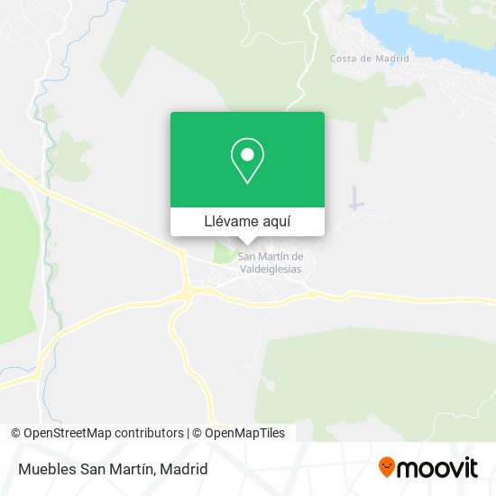 Mapa Muebles San Martín