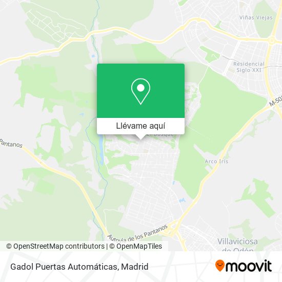 Mapa Gadol Puertas Automáticas