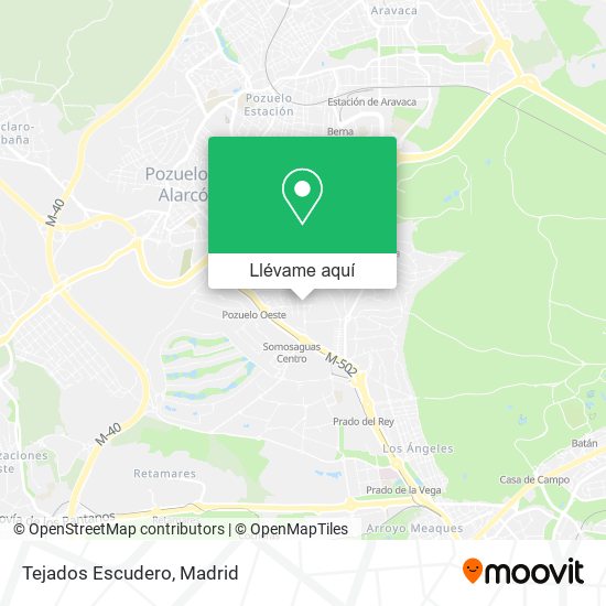 Mapa Tejados Escudero