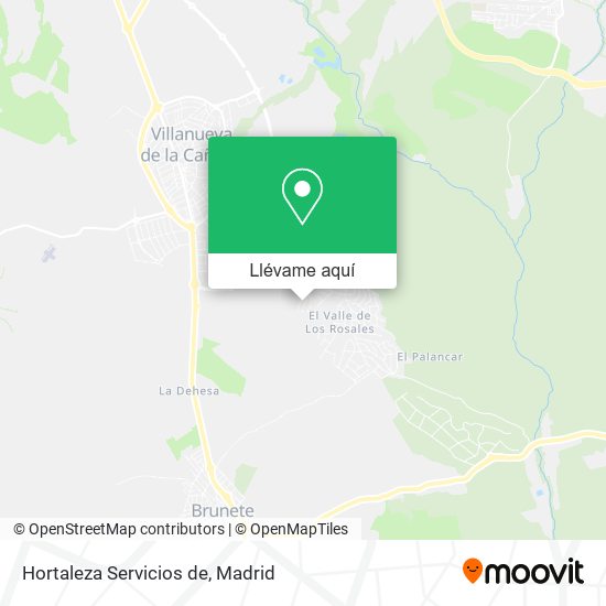 Mapa Hortaleza Servicios de