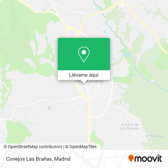 Mapa Conejos Las Brañas