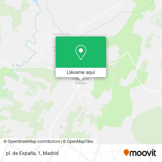 Mapa pl. de España, 1