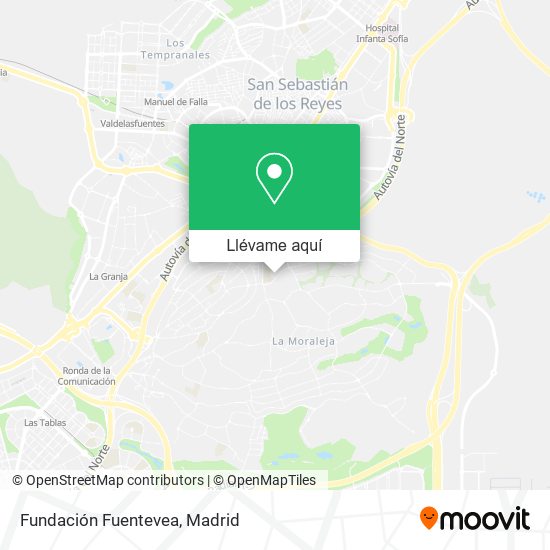 Mapa Fundación Fuentevea