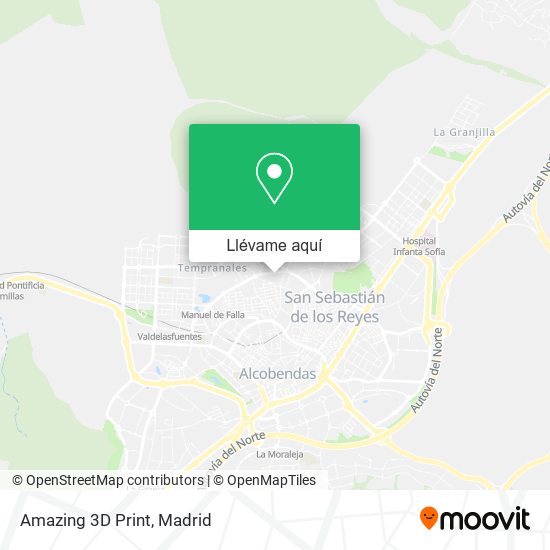 Mapa Amazing 3D Print