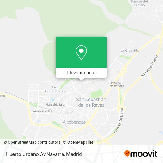 Mapa Huerto Urbano Av.Navarra