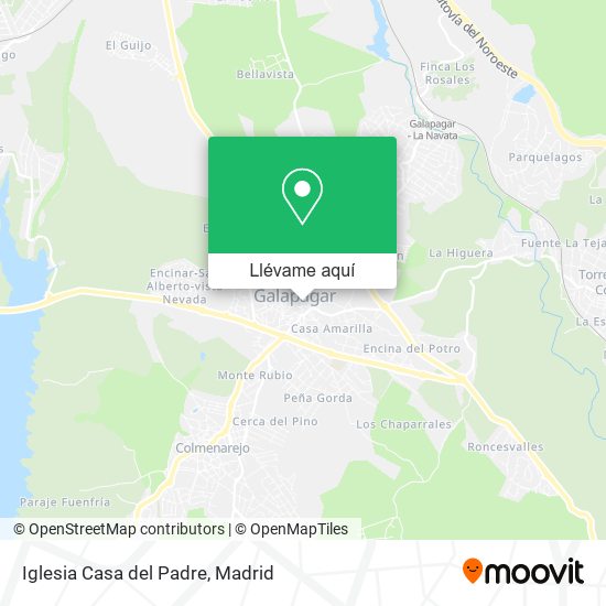 Mapa Iglesia Casa del Padre