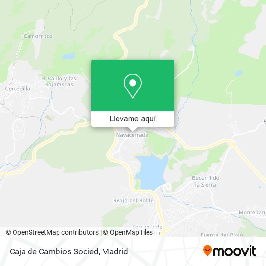 Mapa Caja de Cambios Socied