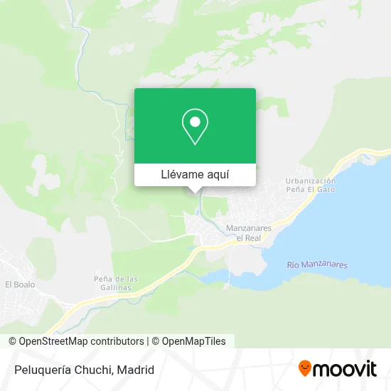 Mapa Peluquería Chuchi