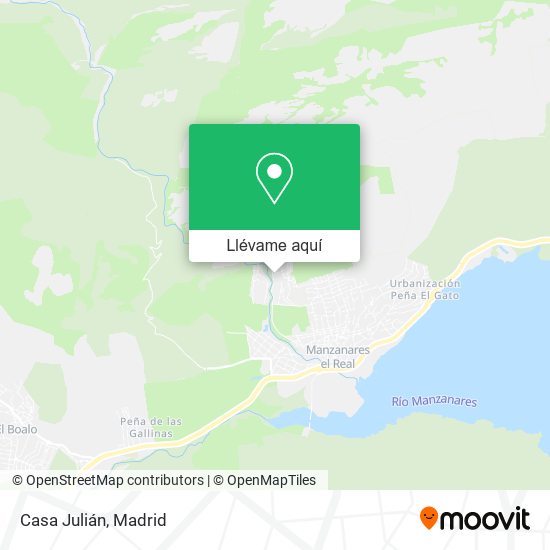 Mapa Casa Julián