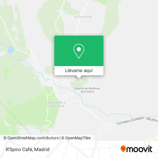 Mapa R'Spiro Café