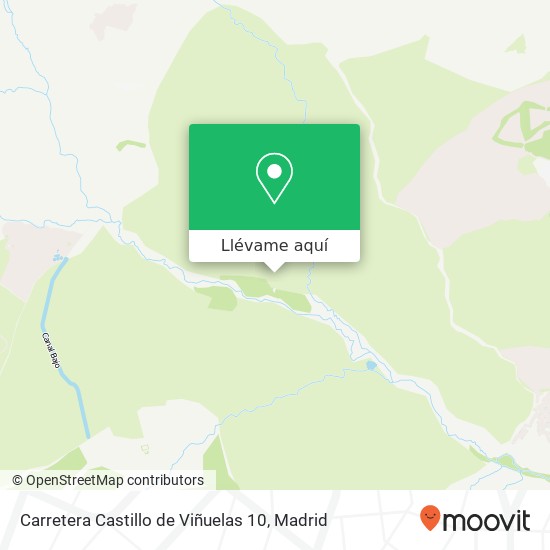 Mapa Carretera Castillo de Viñuelas 10