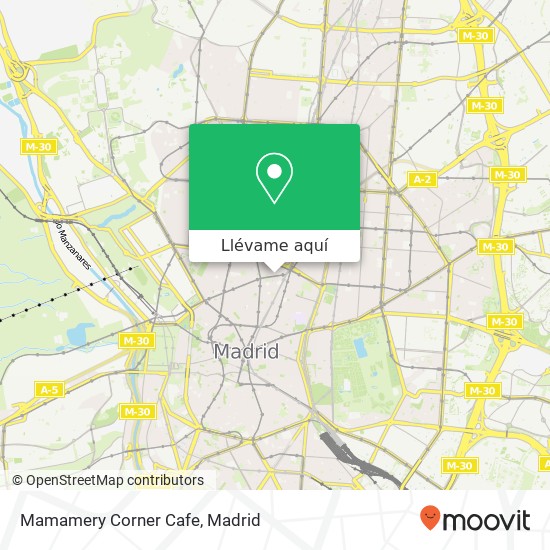 Mapa Mamamery Corner Cafe