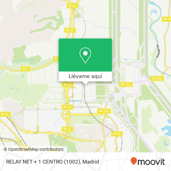 Mapa RELAY NET + 1 CENTRO (1002)