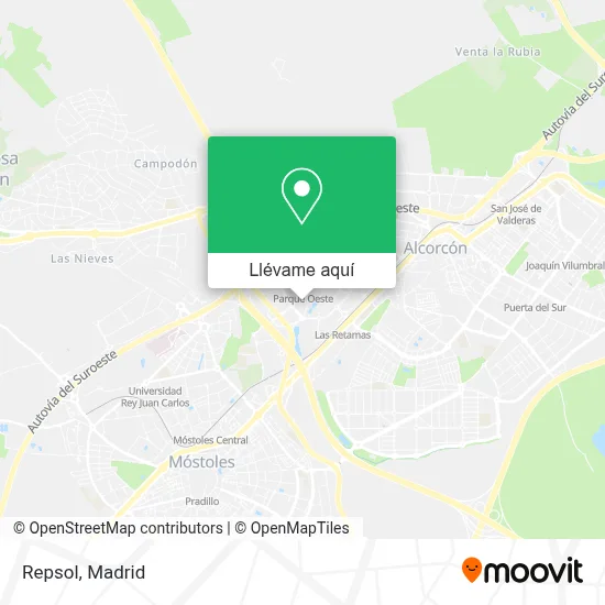 Mapa Repsol