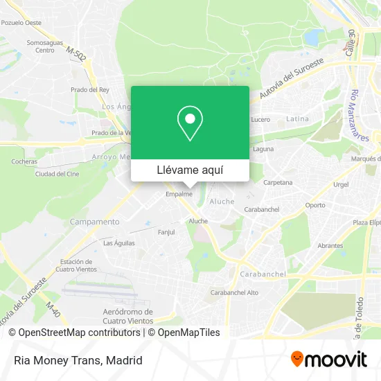 Mapa Ria Money Trans