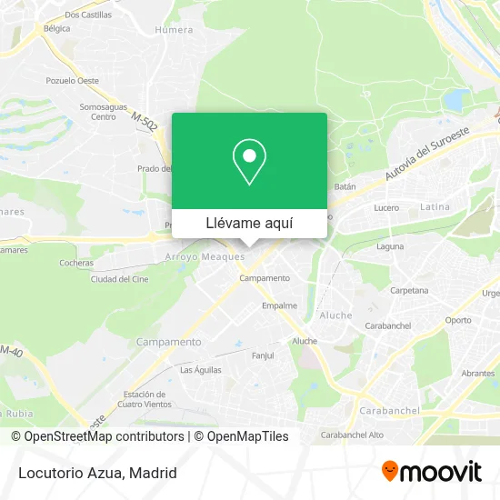 Mapa Locutorio Azua