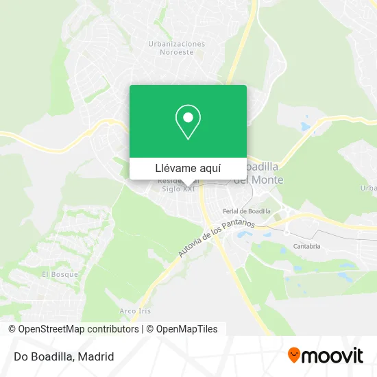 Mapa Do Boadilla