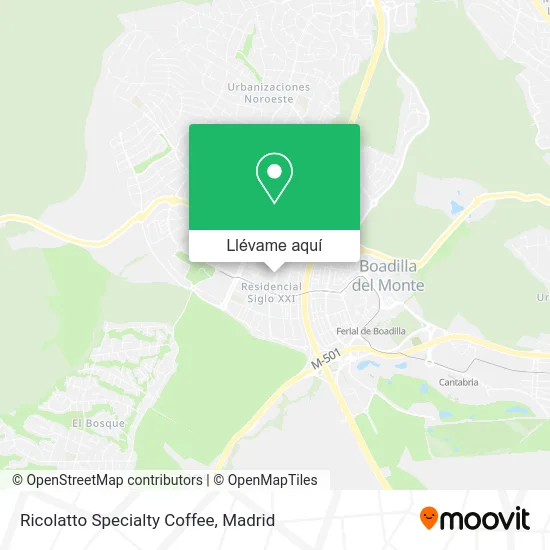 Mapa Ricolatto Specialty Coffee