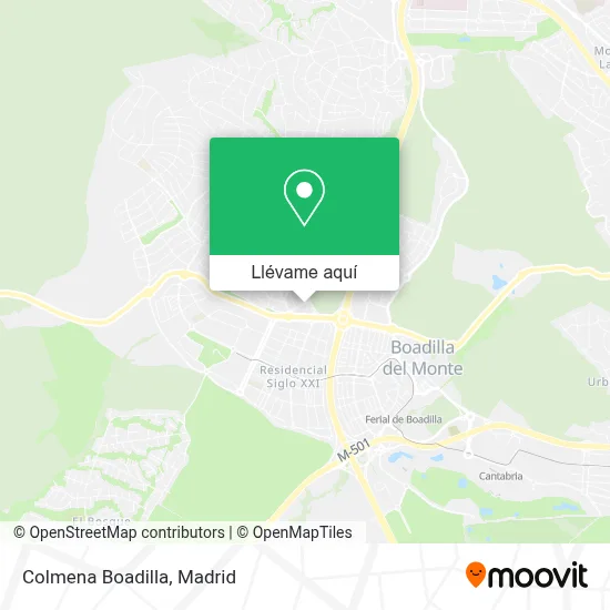 Mapa Colmena Boadilla
