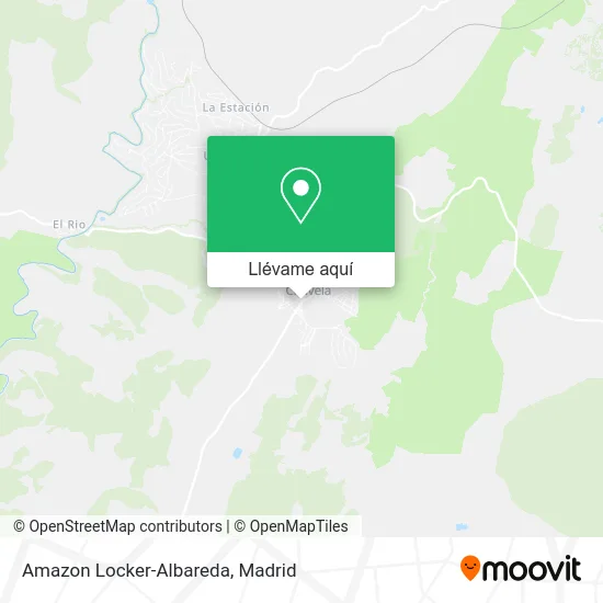 Mapa Amazon Locker-Albareda