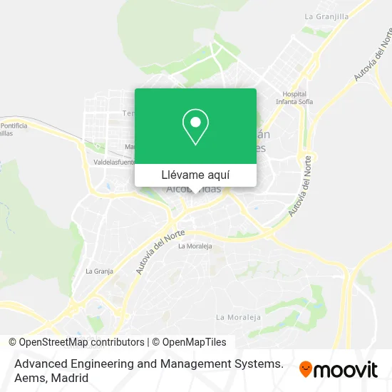 Mapa Advanced Engineering and Management Systems. Aems