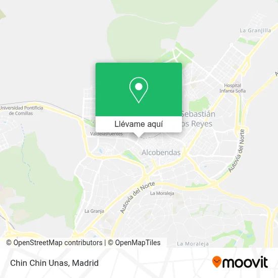 Mapa Chin Chin Unas