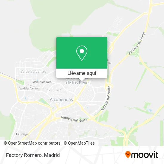 Mapa Factory Romero