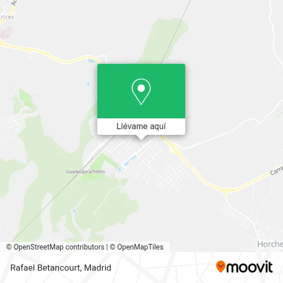 Mapa Rafael Betancourt