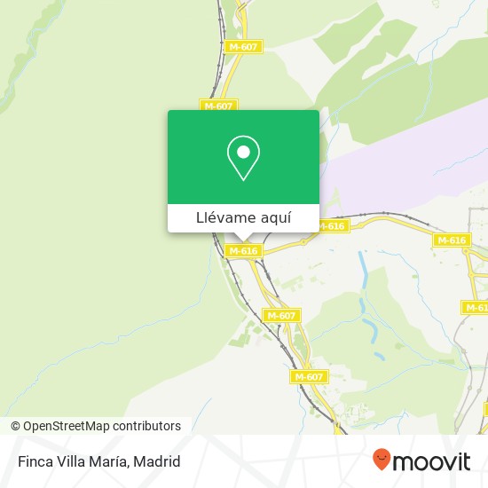 Mapa Finca Villa María