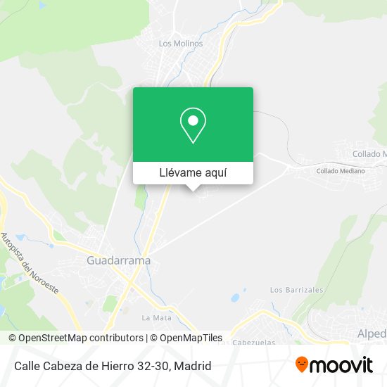 Mapa Calle Cabeza de Hierro 32-30