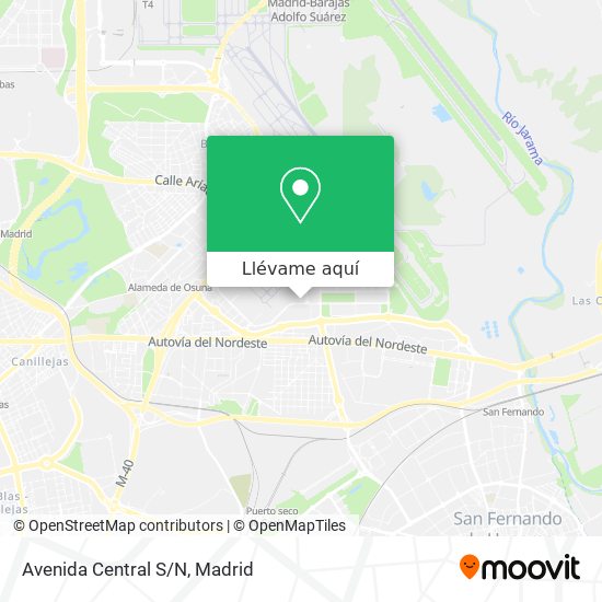 Mapa Avenida Central S/N