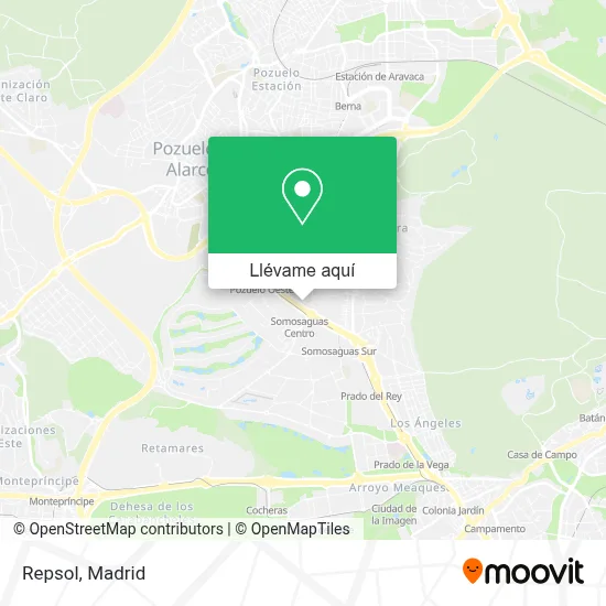 Mapa Repsol