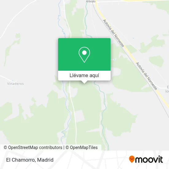 Mapa El Chamorro