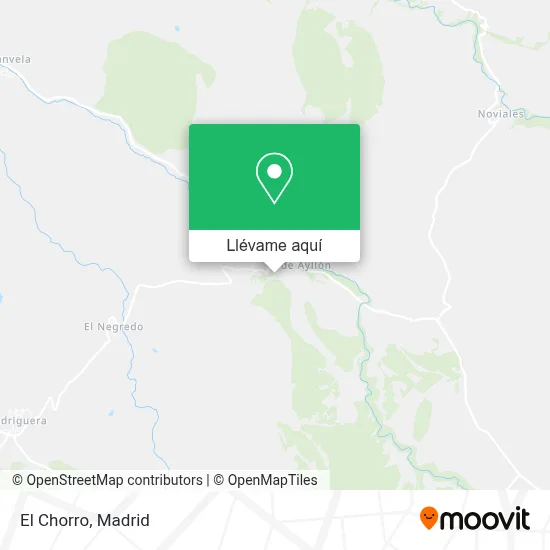Mapa El Chorro