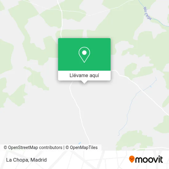 Mapa La Chopa
