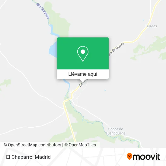 Mapa El Chaparro