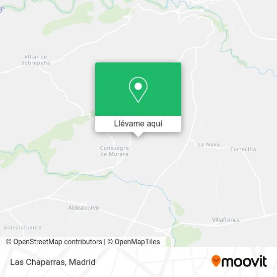 Mapa Las Chaparras
