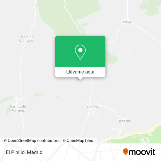 Mapa El Pinillo