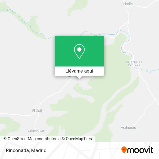 Mapa Rinconada