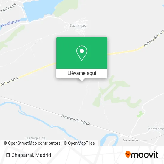Mapa El Chaparral