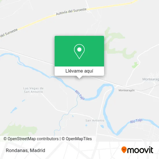 Mapa Rondanas
