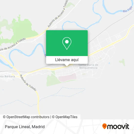 Mapa Parque Lineal